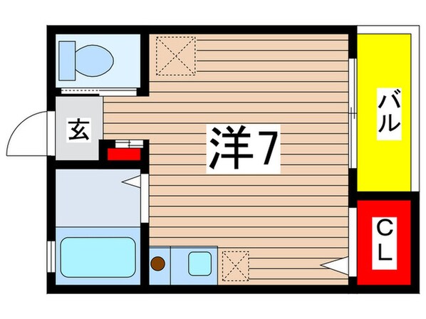 アルメリアの物件間取画像